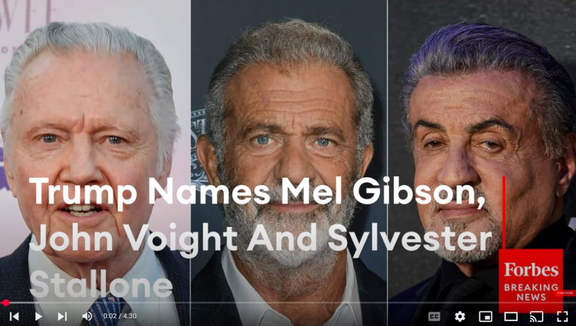 President-Elect Trump Appoints Hollywood Legends as Special Ambassadors to Revitalize U.S. Film Industry