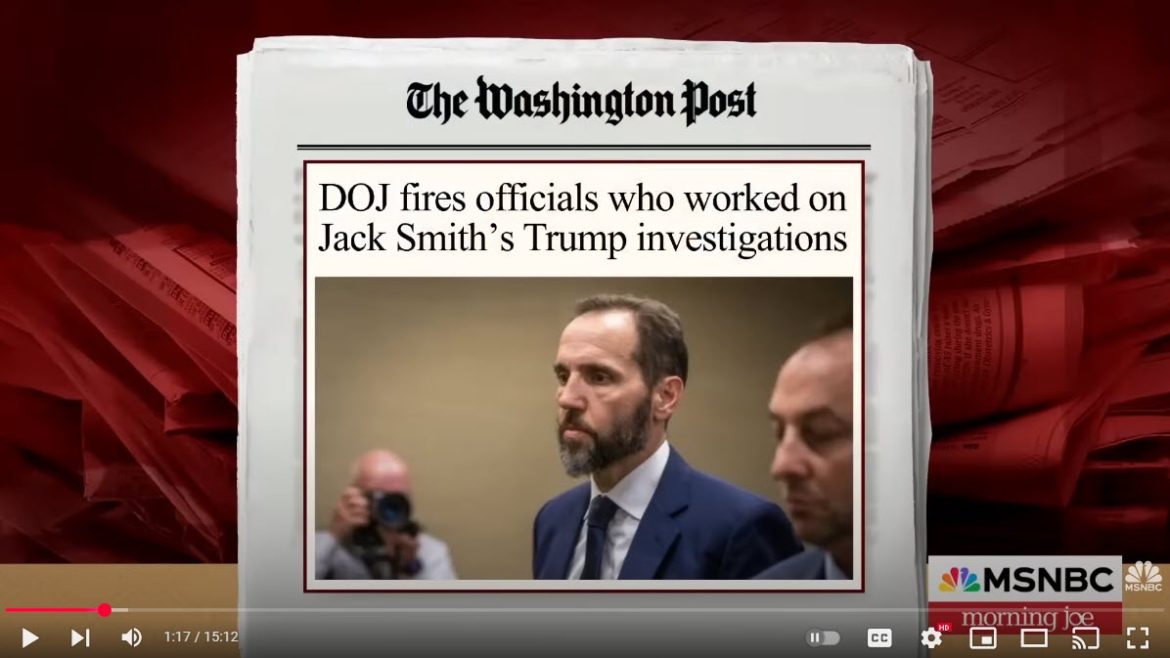 Trump White House Fires DOJ Officials Linked to Criminal Investigations