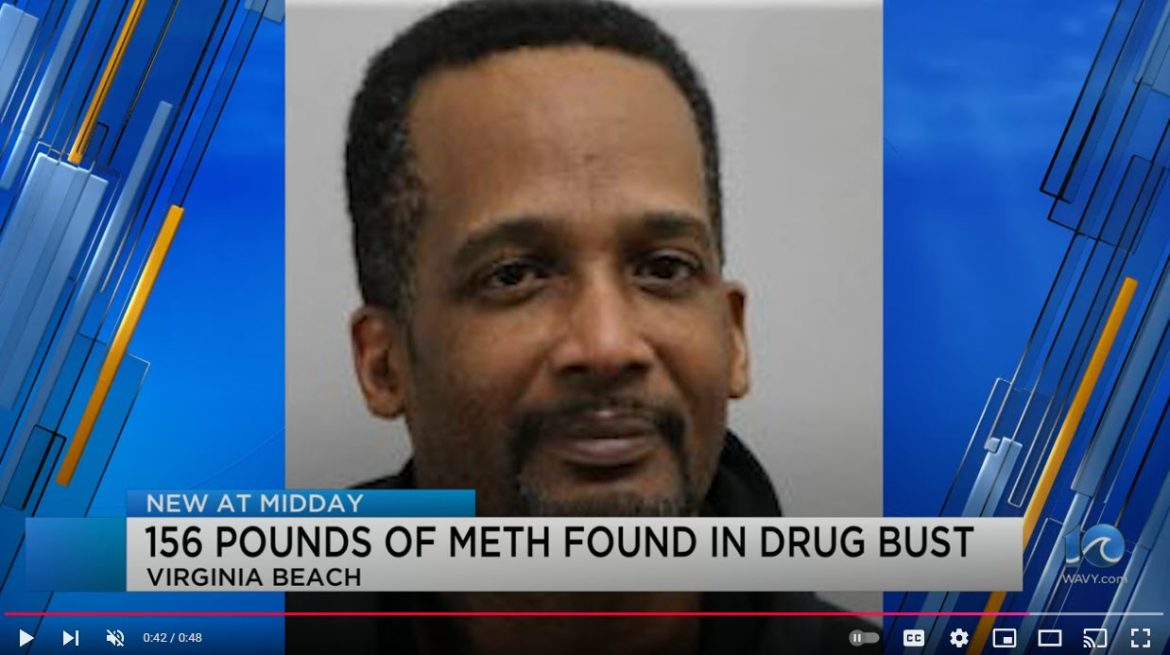 Virginia Beach Police Make Largest Methamphetamine Seizure in Department’s History
