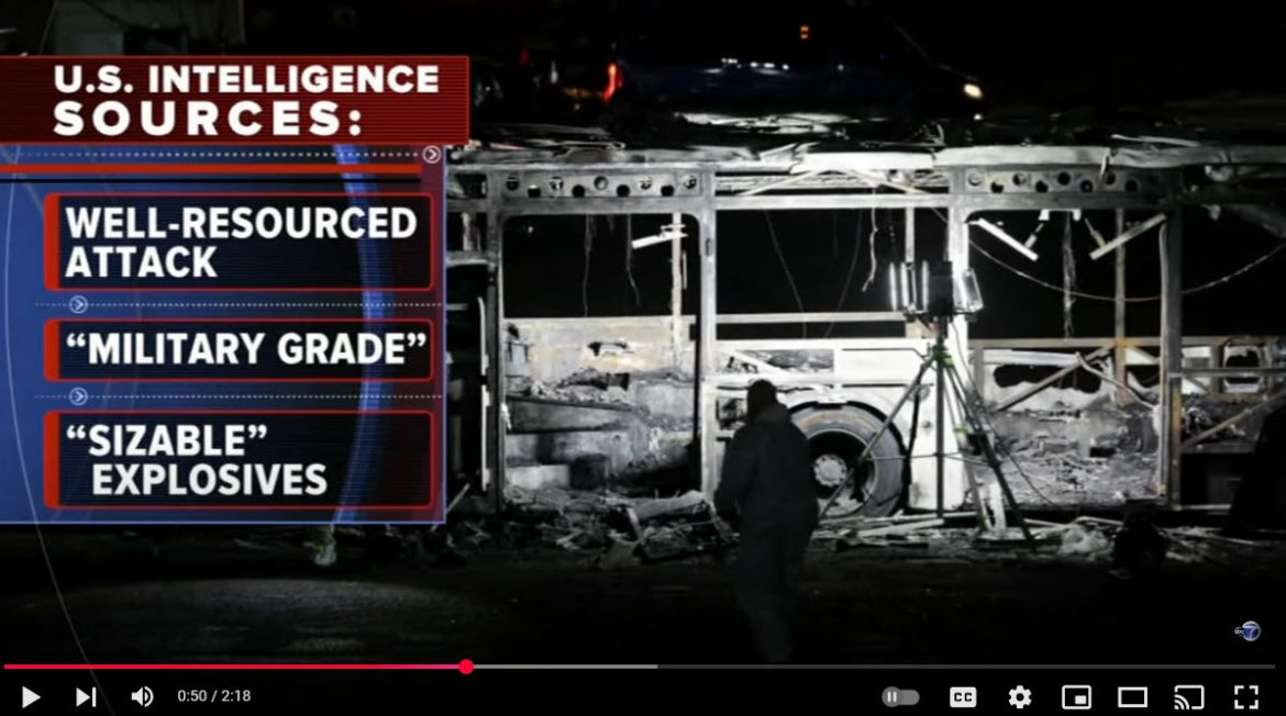 Explosions Target Empty Buses Near Tel Aviv in Suspected Terror Attack