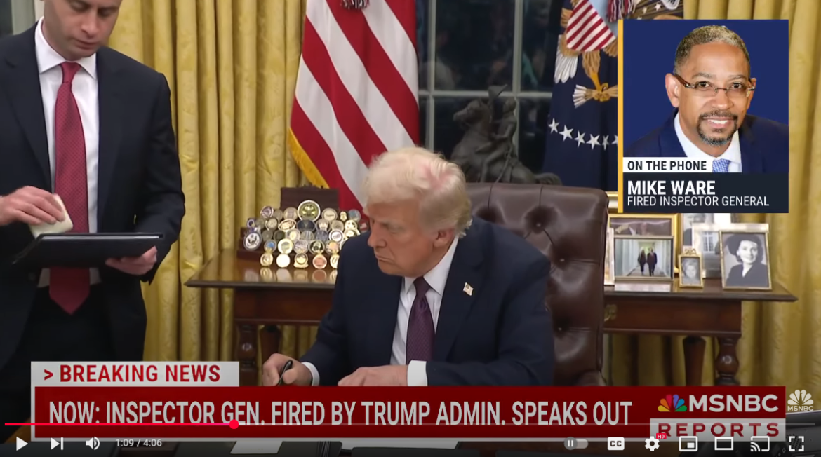 Fired Inspectors General Sue Trump Administration for Unlawful Dismissal