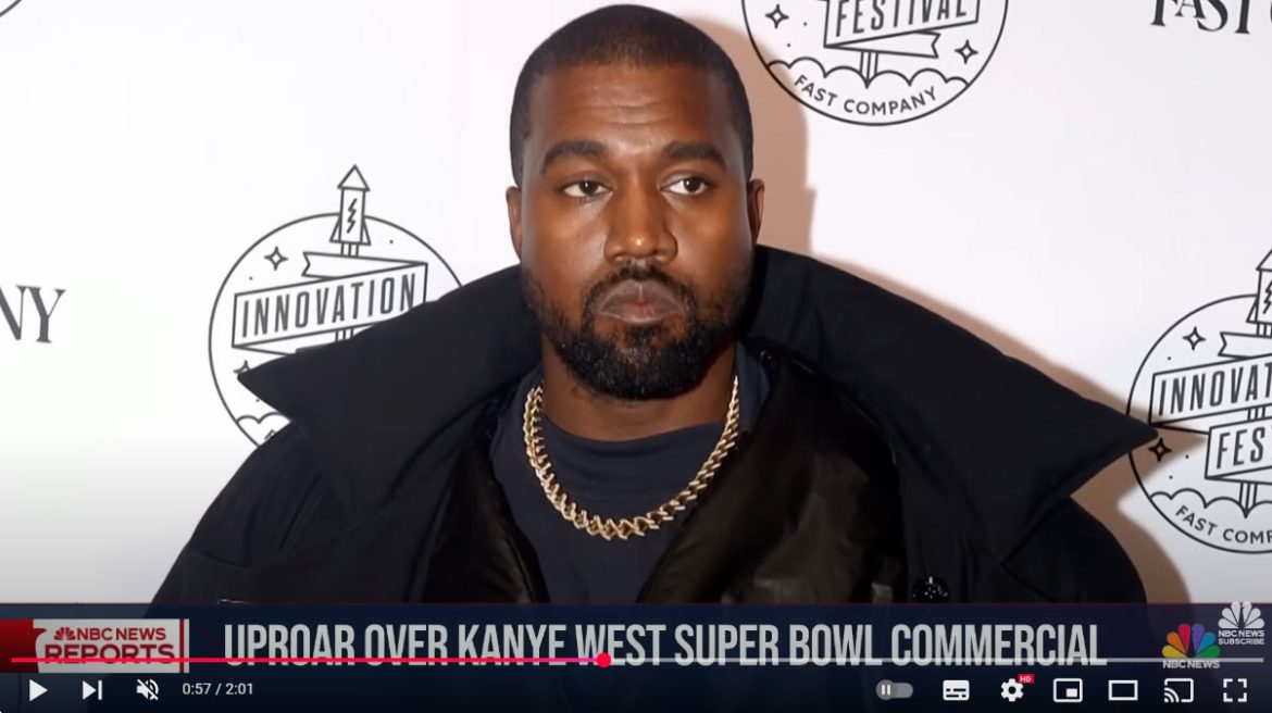Kanye West's Super Bowl Ad Promoting Swastika Merchandise Sparks Outrage and AI Privacy Concerns