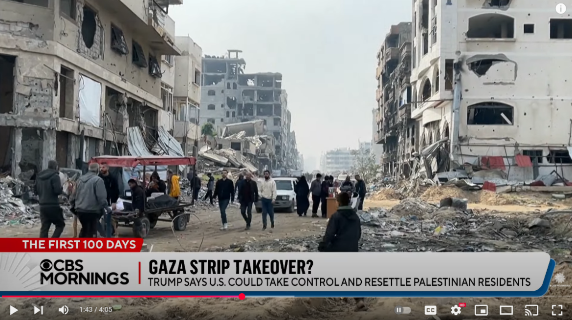 Middle Eastern Nations Reject President Trump's Proposal to Take Over Gaza