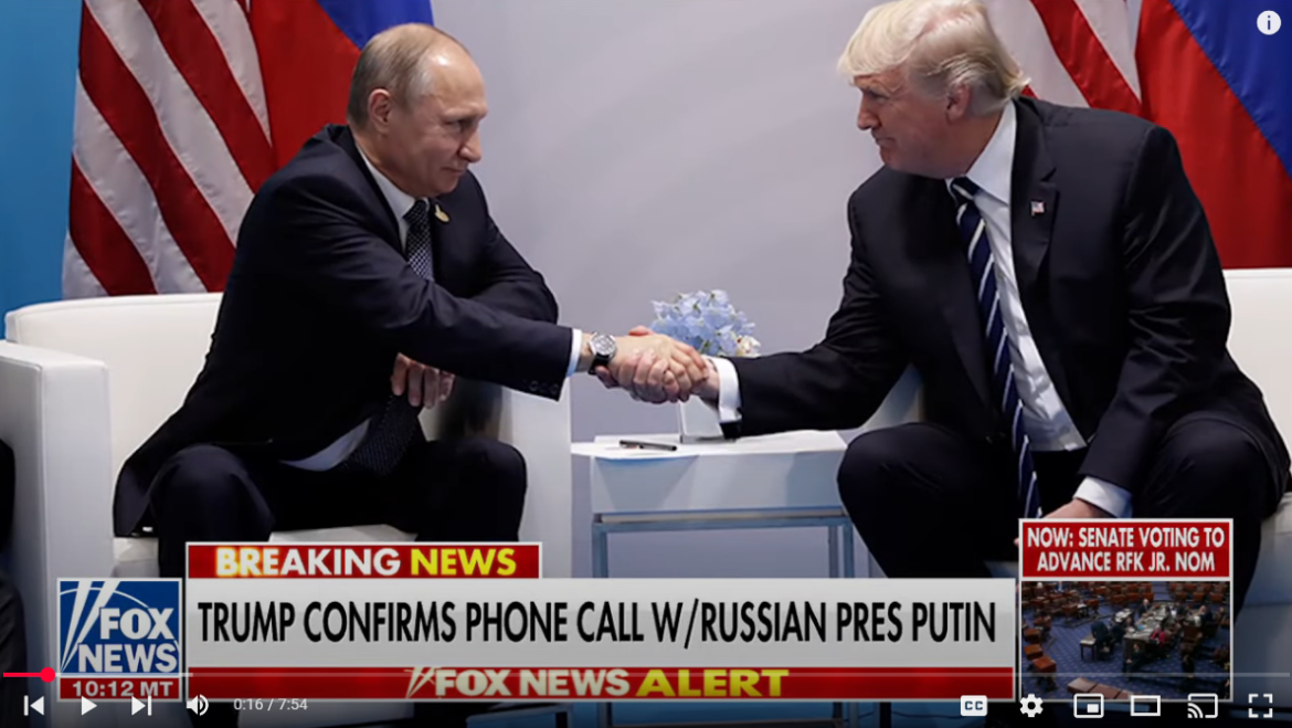 President Trump Initiates Immediate Negotiations with Putin and Zelensky to End Ukraine Conflict