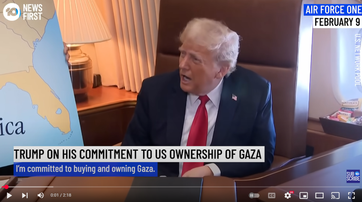 President Trump Proposes U.S. Takeover of Gaza, Denies Palestinian Right of Return