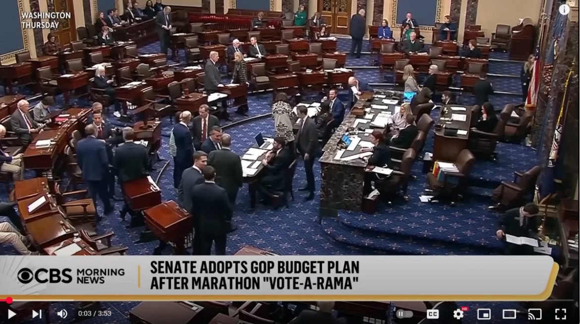 Senate Approves GOP Budget Amidst Intra-Party Disagreement