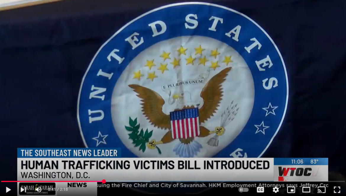 Senators Ossoff and Blackburn Introduce Bipartisan Bill to Support Human Trafficking Victims