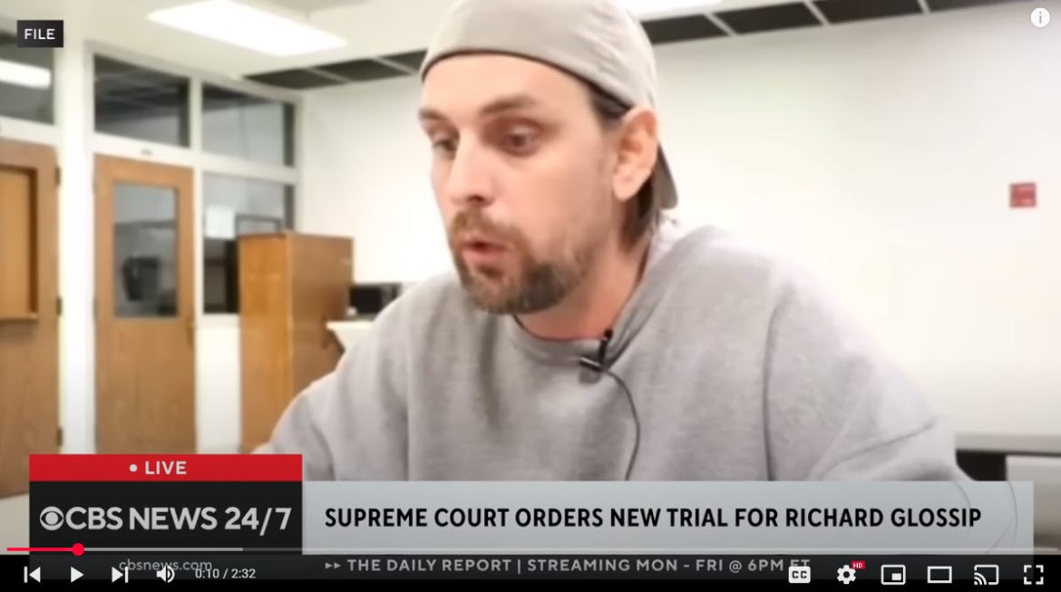 Supreme Court Orders New Trial for Oklahoma Death Row Inmate Richard Glossip
