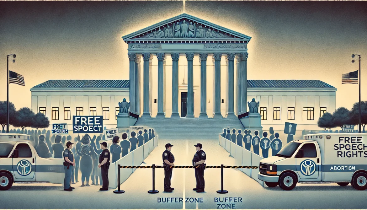 Supreme Court Upholds Abortion Clinic Buffer Zones Amidst Free Speech Debate
