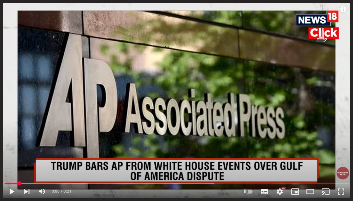 Trump Restricts Associated Press Access Over 'Gulf of America' Naming Dispute