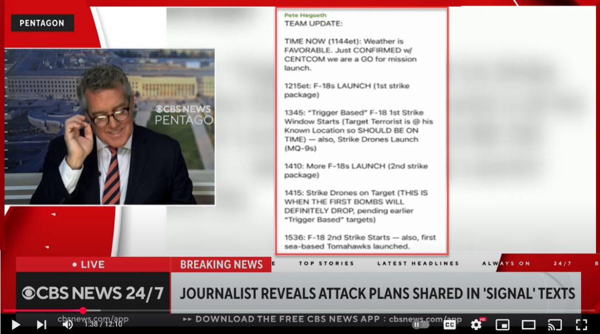 Intel Chiefs Face Congressional Scrutiny Over Signal Chat Leak