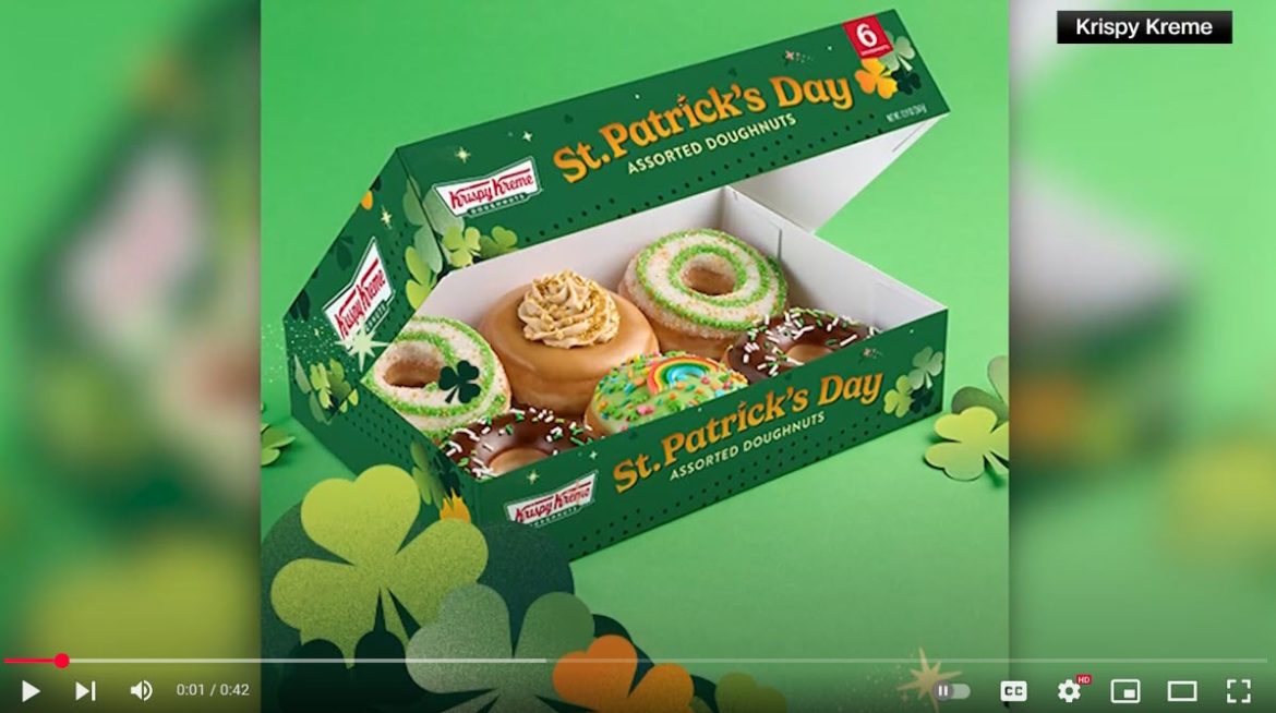 Krispy Kreme Unveils Limited-Edition St. Patrick’s Day Doughnuts and Giveaway