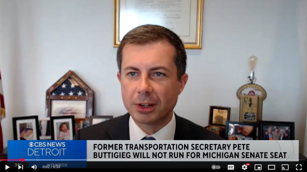 Pete Buttigieg Declines Michigan Senate Bid, Eyes Potential 2028 Presidential Run