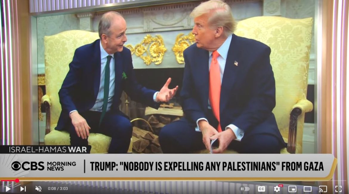 President Trump Clarifies Gaza Plan: No Expulsion of Palestinians in Proposed U.S. Administration