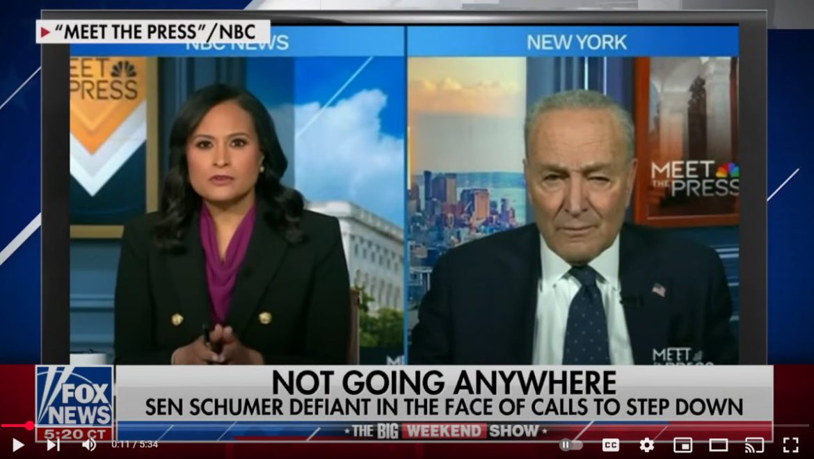 Senator Chuck Schumer Faces Backlash Over Support for Republican Funding Bill