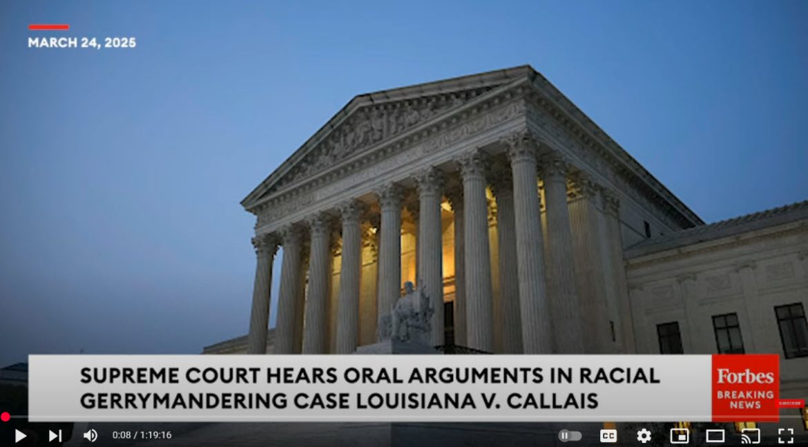 Supreme Court Reviews Louisiana Congressional Map Amid Gerrymandering Allegations