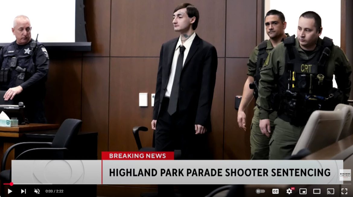 Highland Park July 4th Shooter Robert Crimo Sentenced to Life Without Parole for Massacre That Killed Seven
