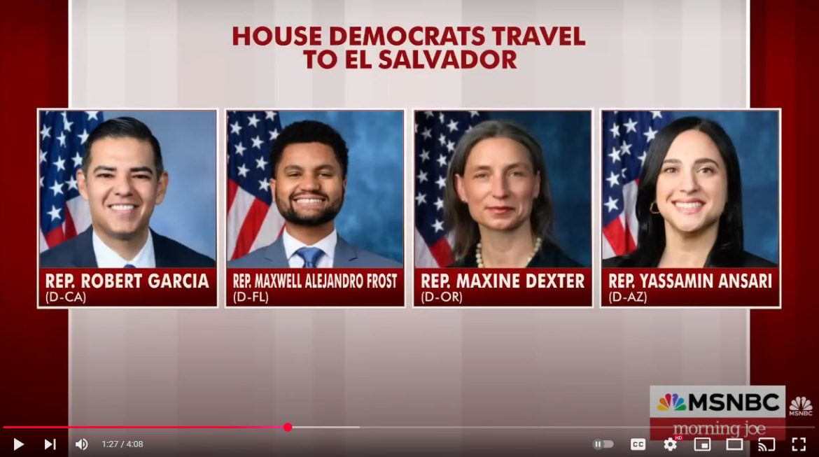 House Democrats Travel to El Salvador to Demand Release of Mistakenly Deported Man Amid MS-13 Controversy