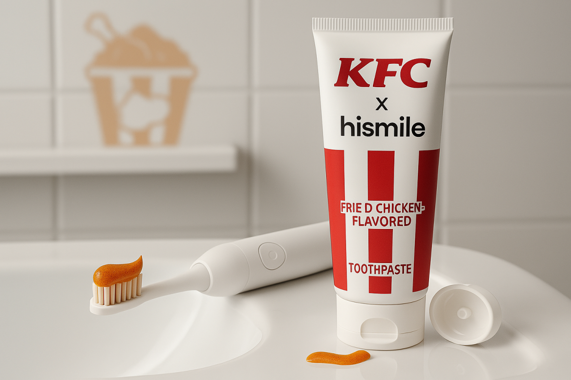 KFC's Fried Chicken-Flavored Toothpaste Sells Out Quickly