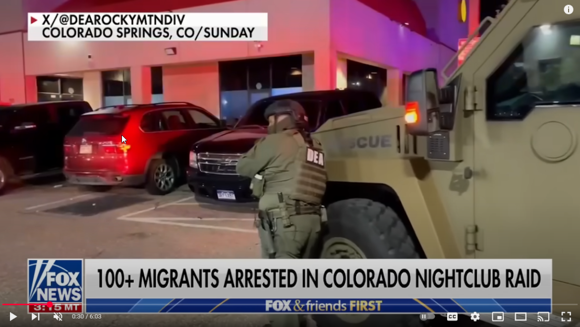 Massive Colorado Springs Nightclub Raid Leads to Over 100 Migrant Arrests, Exposes Trafficking and Gang Ties