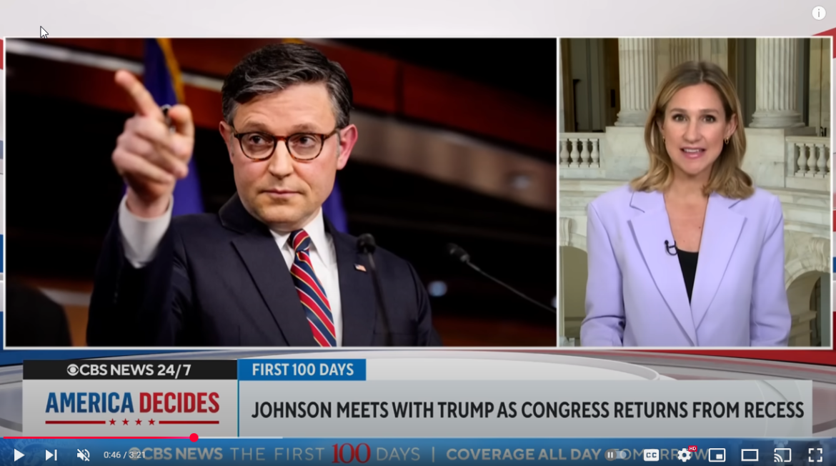 Speaker Mike Johnson Says He Would Confront Trump if Constitutional Authority Is Overstepped