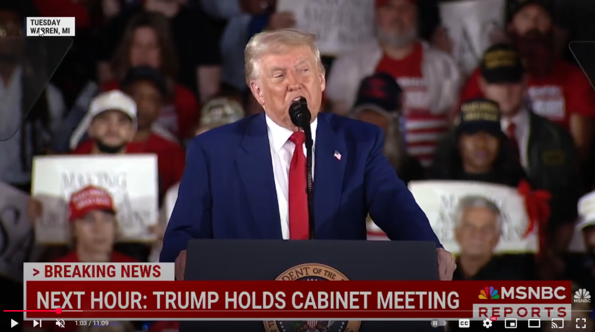 Trump Defends Tariffs Amid Shrinking GDP, Vows Economic ‘Boom’ Despite Contraction