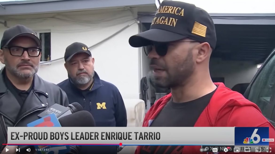 Enrique Tarrio Meets with President Trump at Mar-a-Lago Following Pardon​