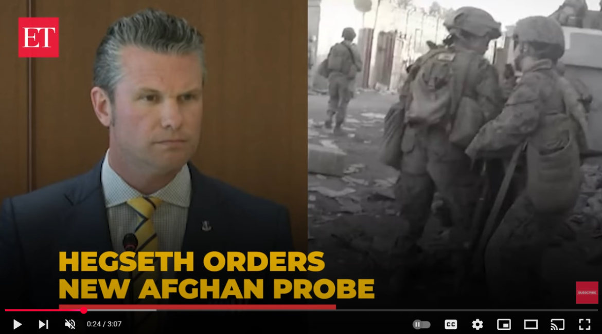 Hegseth Orders Comprehensive Review of 2021 Afghanistan Withdrawal
