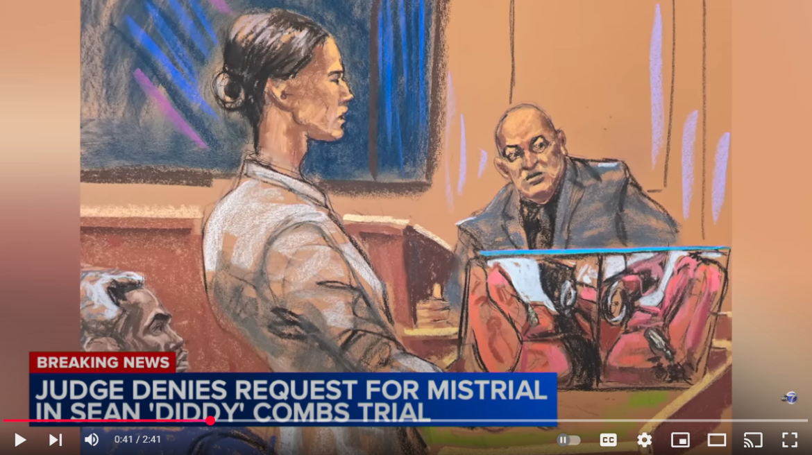 Judge Denies Defense Request for Mistrial in Sean "Diddy" Combs Case as Trial Moves Forward