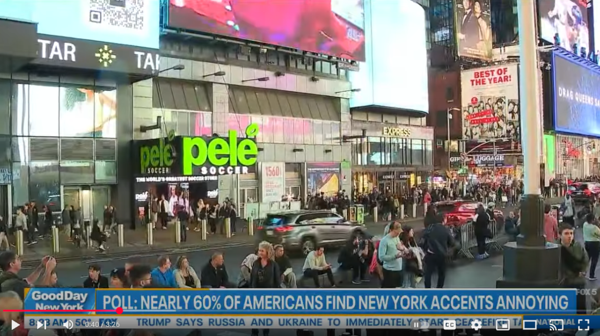 New York Accent Deemed Most Annoying in America, Survey Finds