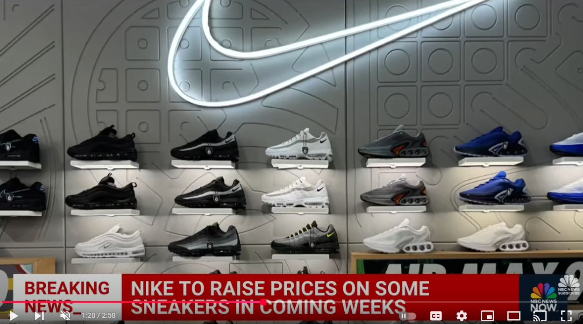 Nike Announces Price Hikes on Shoes and Apparel Amid Global Cost Pressures