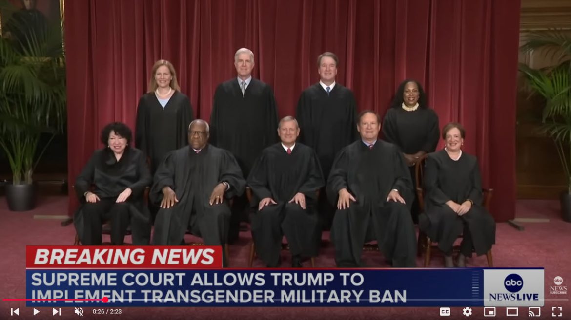Supreme Court Greenlights Trump’s Transgender Military Ban Amid Ongoing Legal Battle