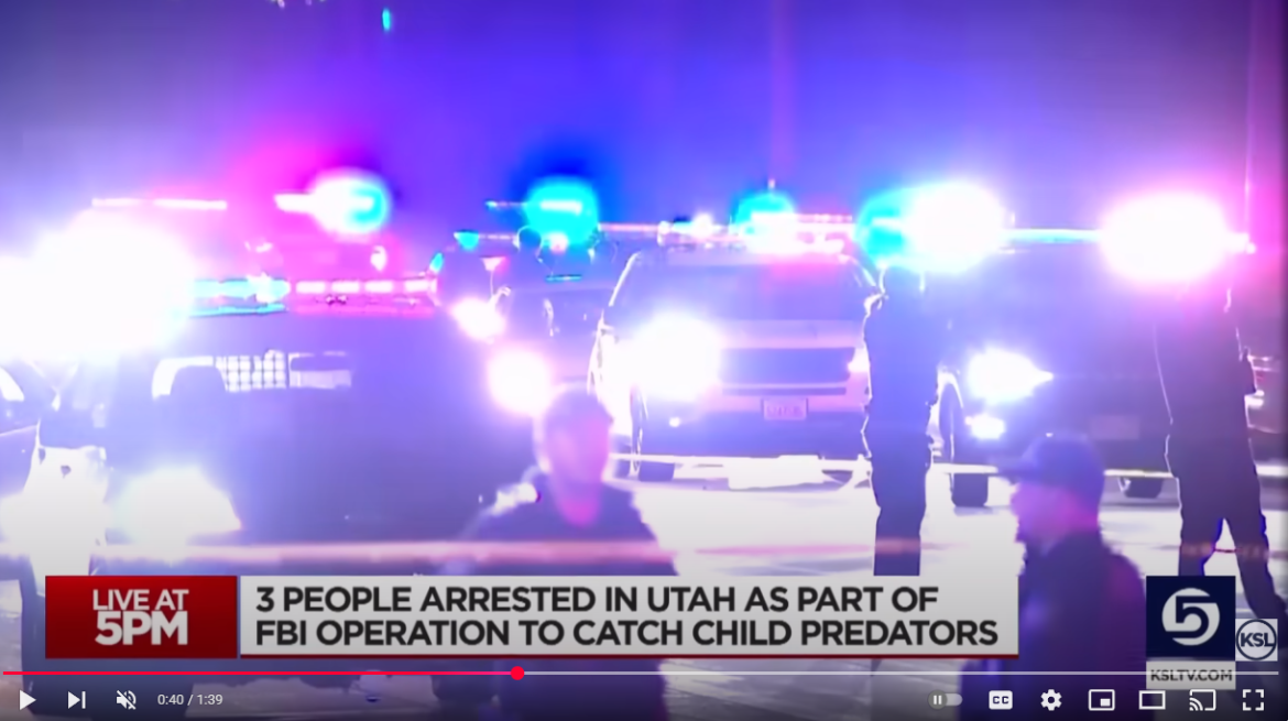 Three Arrested in Utah as Part of Nationwide FBI Operation Targeting Child Predators