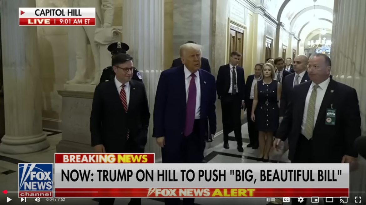 Trump Rallies House Republicans to Advance “Big Beautiful Bill” Amid Internal Budget Debate