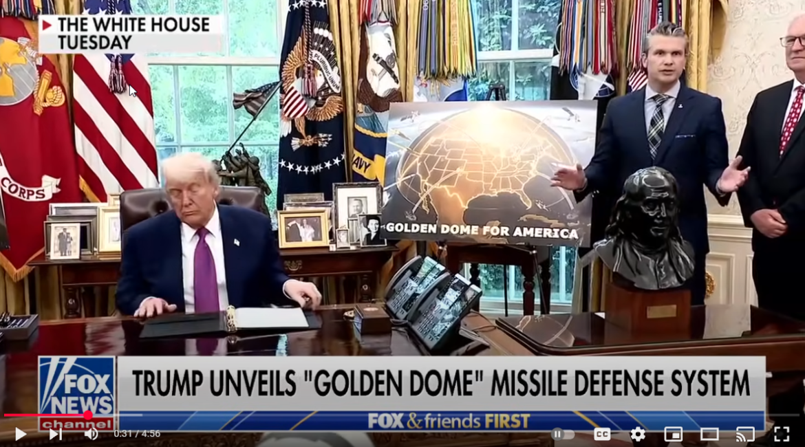 Trump Unveils 'Golden Dome' Missile Defense Shield to Counter Global Threats