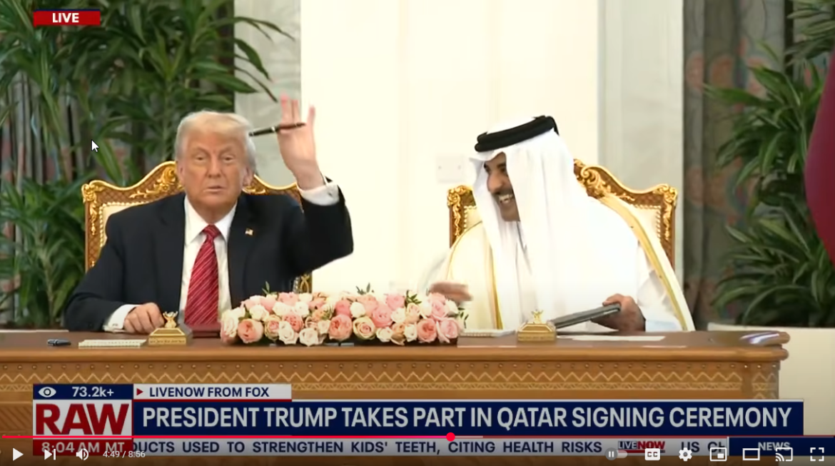 Trump Visits Qatar, Announces Major Defense and Aviation Deals Amid Gaza Conflict and Jet Controversy