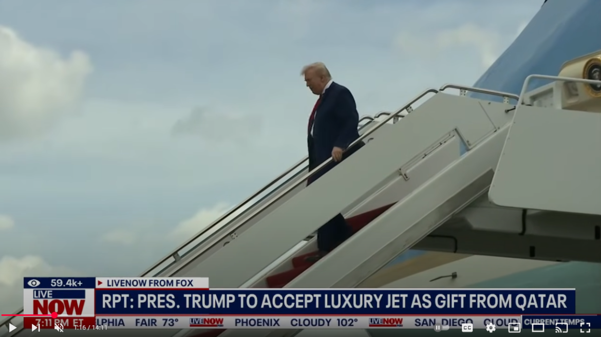 Trump's Acceptance of $400M Qatari Jet Sparks Legal and Political Controversy