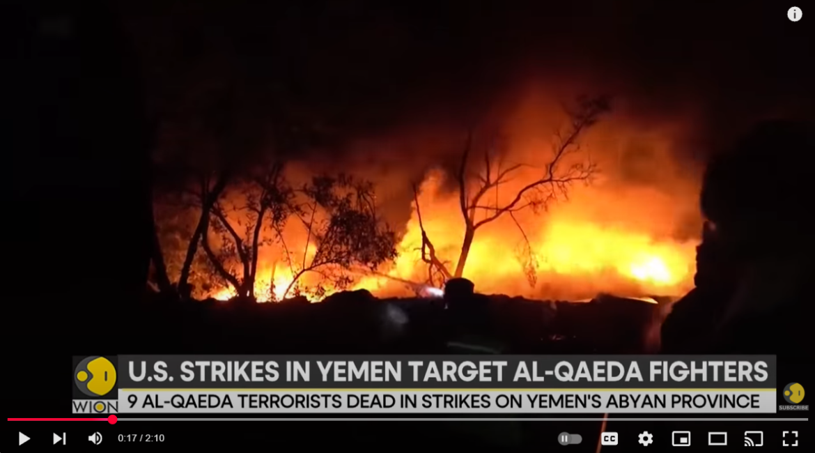U.S. Airstrikes in Yemen Kill 9 Al-Qaeda Operatives Amid Ceasefire with Houthis