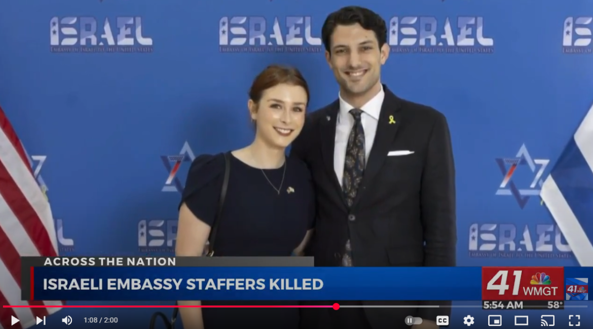 White House Condemns Deadly Shooting of Israeli Embassy Staff in D.C.; Suspect Faces Possible Death Penalty