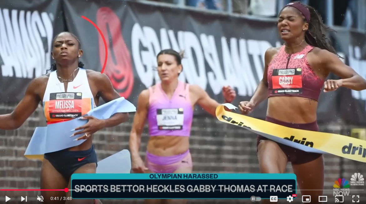 FanDuel Bans Bettor After Harassing Olympic Sprinter Gabby Thomas at Track Event