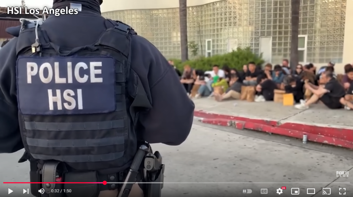 ICE Raids Underground Nightclub in Los Angeles, Uncovers Illegal Operation and Dozens of Immigration Violations