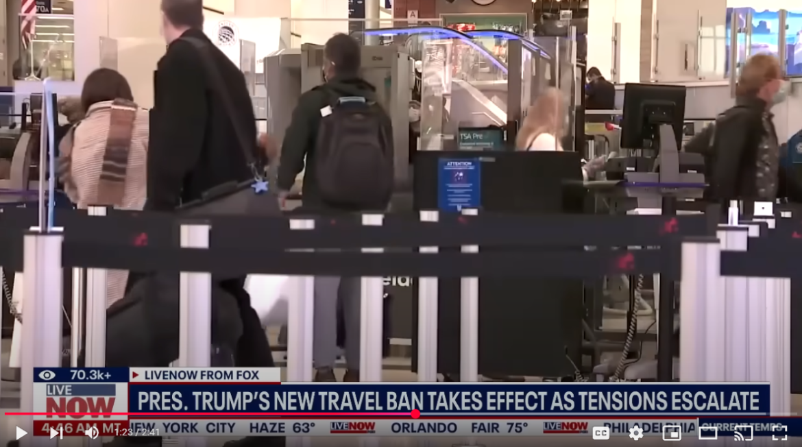 Trump’s Expanded Travel Ban Takes Effect Amid Rising Global Tensions