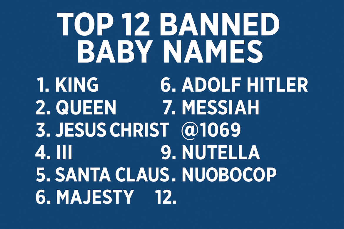 U.S. Courts and States Restrict Certain Baby Names: A Look at Banned Monikers